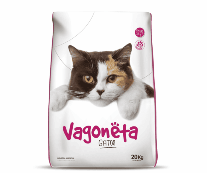 alimento vagoneta gato vagoneta gatos x 20kg