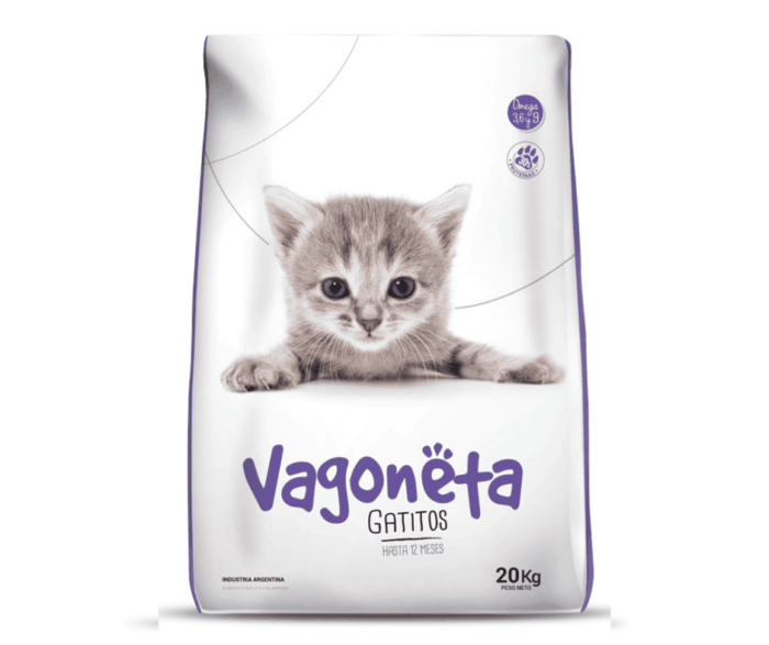 alimento vagoneta para gatitos x 10kg