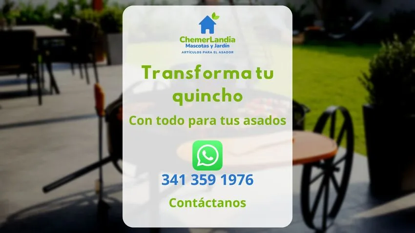 Banner productos para quincho