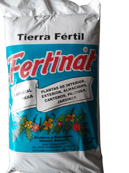 bolsa tierra 15dm3 tierra fértil fertinat 15dm3