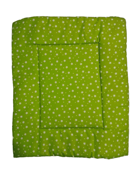 colchoneta para perro verde