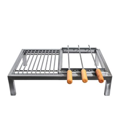 modelo básico de parrilla modular de hierro