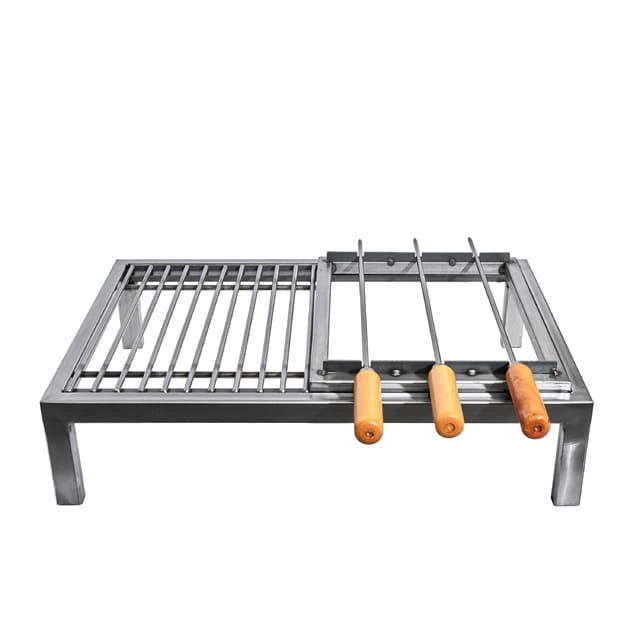 modelo básico de parrilla modular de hierro