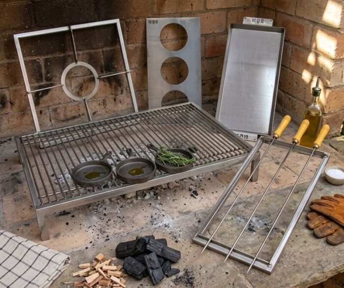 Parrilla Modular de Hierro – Modelo FULL