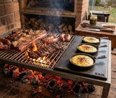 parrilla modular modelo básico