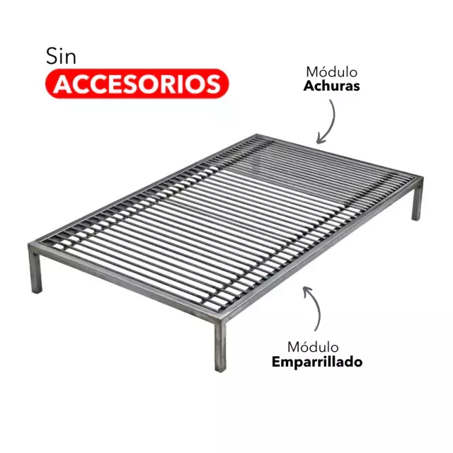 modelo estándar de parrilla modular