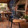 Asador de Hierro Portátil Ø67 cm