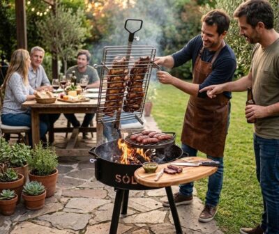 asador-hierro asador de hierro con estaca libro